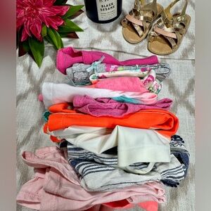 Girls Summer tops & outfits 18 months-2T